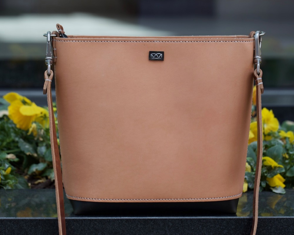 Handcrafted Vegetable Tanned Leather Crossbody