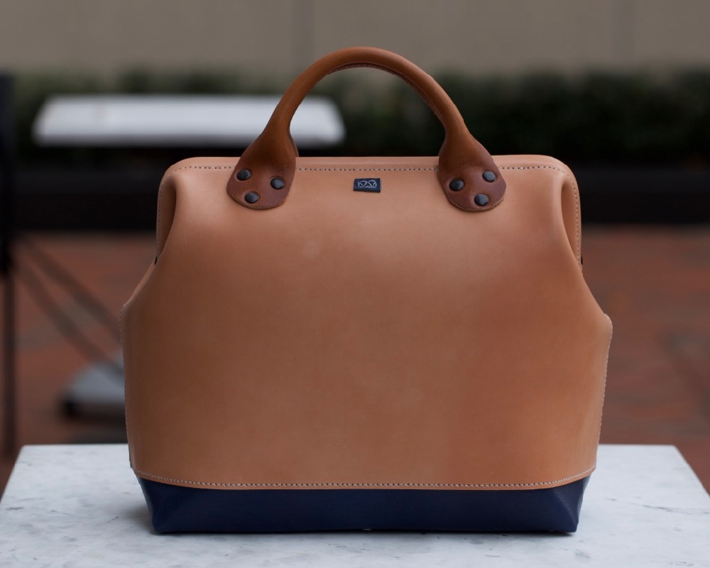 Handcrafted Vegetable Tanned Leather Doctor Bag