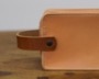 Leather Dopp Kit Side Closeup