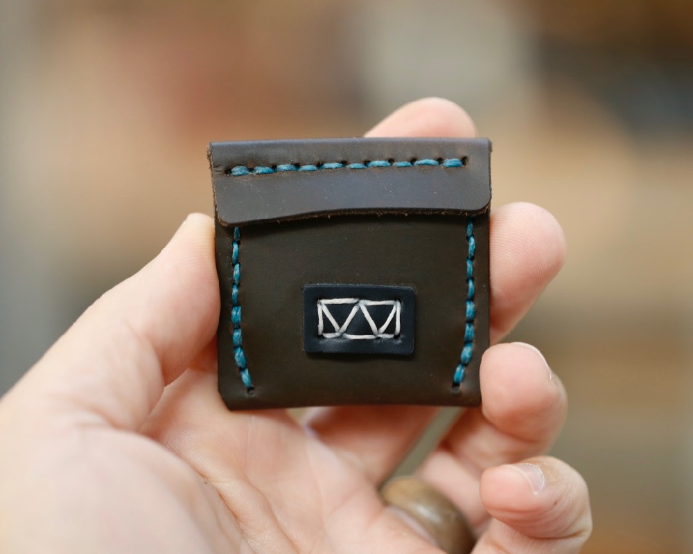 Leather Engagement Ring Pouch