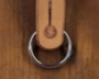 Leather Key Fob Closeup