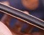 Leather Long Zip Wallet Zipper Closeup