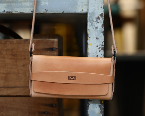 Leather Crossbody with Flap Closure