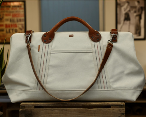 Canvas & Leather Tool Bag Weekender