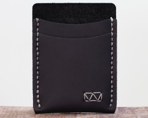 Strayer handcrafted minimalist leather wallet